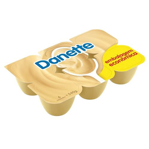 Danette Choc. Branco 540g