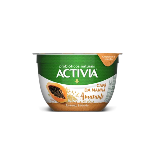 Activia Café da Manhã Amaranto & Mamão 170g