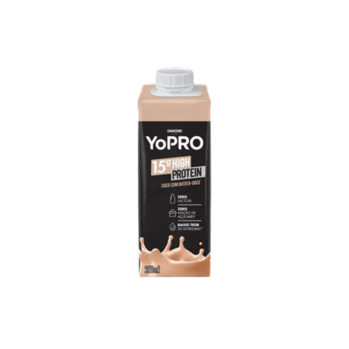YoPRO Bebida Láctea Coco & Batata Doce Edge 250ml
