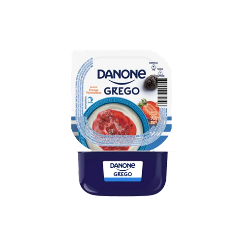 Danone Grego Frutas Vermelhas Pote 90g