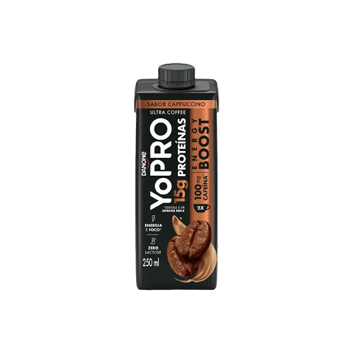YoPRO Energy Boost Cappuccino 15g Proteína 250ml