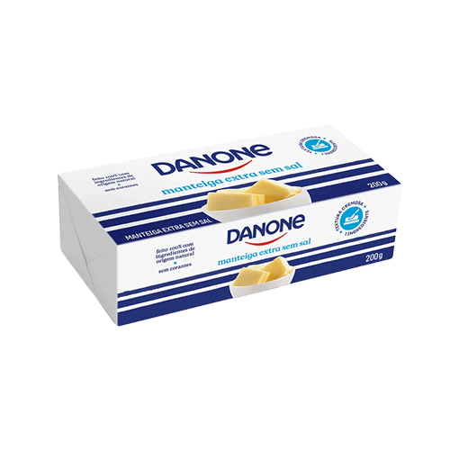 Danone Manteiga sem Sal Tablete 200g