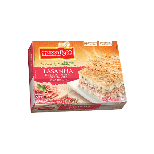 LASANHA INTEGRAL PEITO DE PERU 570G