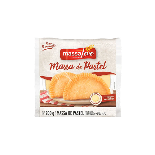 MASSA PASTEL CUMBUCA 200 GRS MASSA LEVE