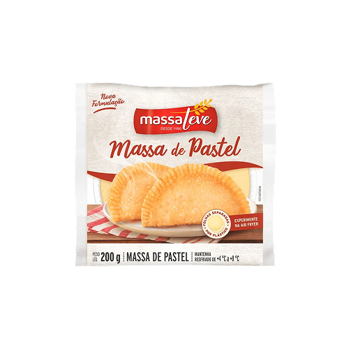 MASSA PASTEL CUMBUCA 500 GRS MASSA LEVE