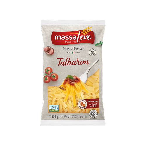 TALHARIM 500 GRS MASSA LEVE