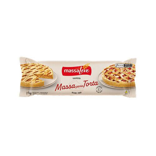 MASSA PARA TORTA 1Kg MASSA LEVE