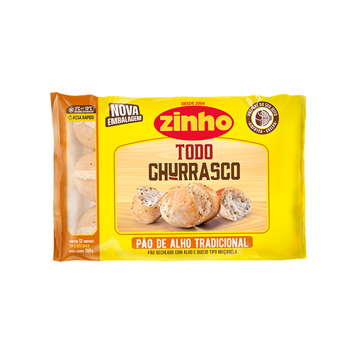 PAO DE ALHO BOLINHA TRADICIONAL 300GRS