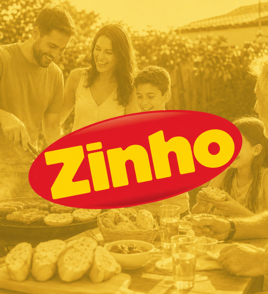 Linha de produtos da marca Zinho